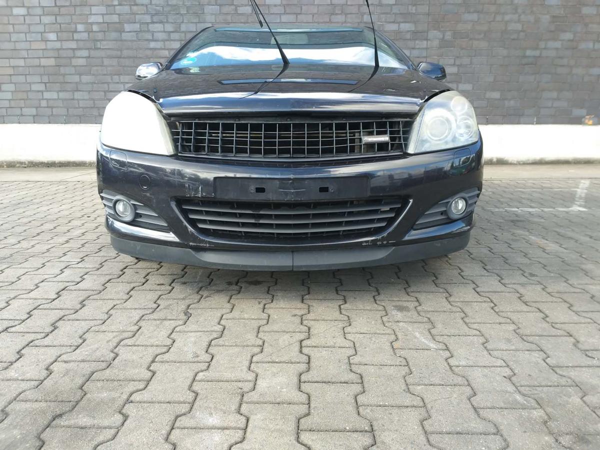 Opel Astra H GTC original Stoßstange Stossfänger vorn Z20R Saphirschwarz Bj.2006